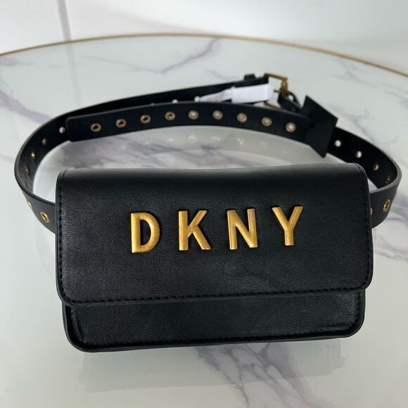DKNY Belt Bag, Black, Fits All Sizes of Phones, Retail‎ $58 - Picture 1 of 10